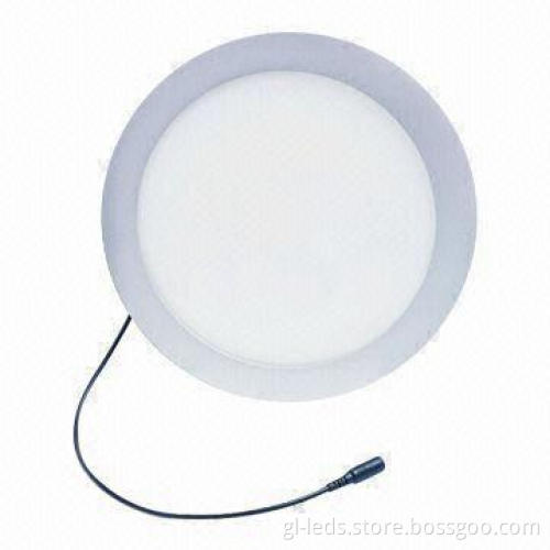 Round LED Panel Light, High Efficiency, Energy Saving and Low Luminous Decay